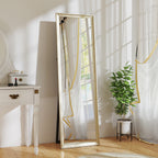 Ganzk?rperspiegel, flexibel platzierbar, 160 x 50 cm, Goldton