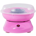 Zuckerwattemaschine, einfach zu bedienendes Zuckerwattegerät, für Erwachsene und Kinder, Edelstahl, PP, Rosa