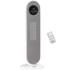 Heizlüfter 2000W Heizlüfter, PTC Keramik Elektrische Heizung mit Fernbedienung, Oszillation, 12h Timer