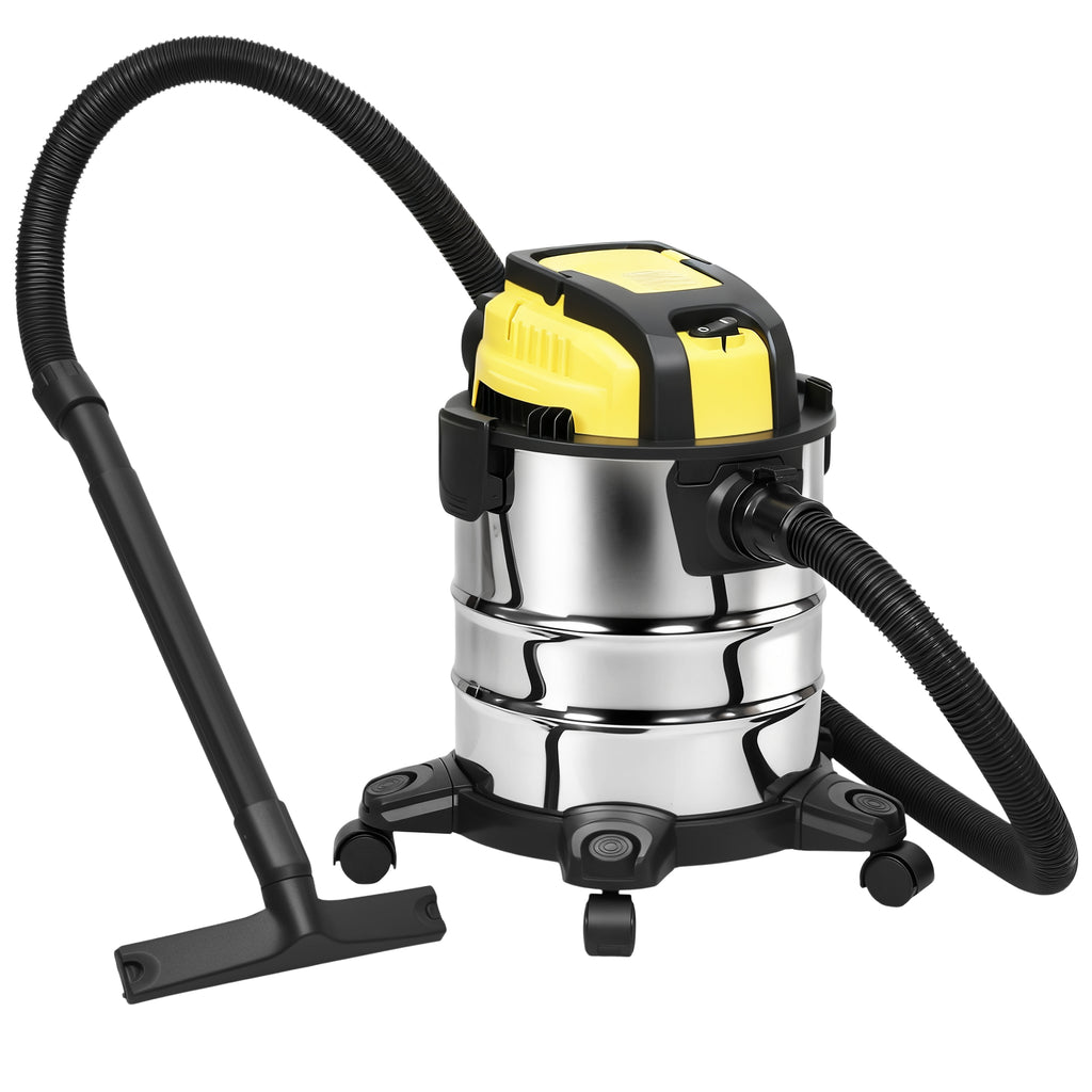Nass- und Trockensauger, rollbar, 3-faches Filtersystem, 20 L Staubbeh?lter