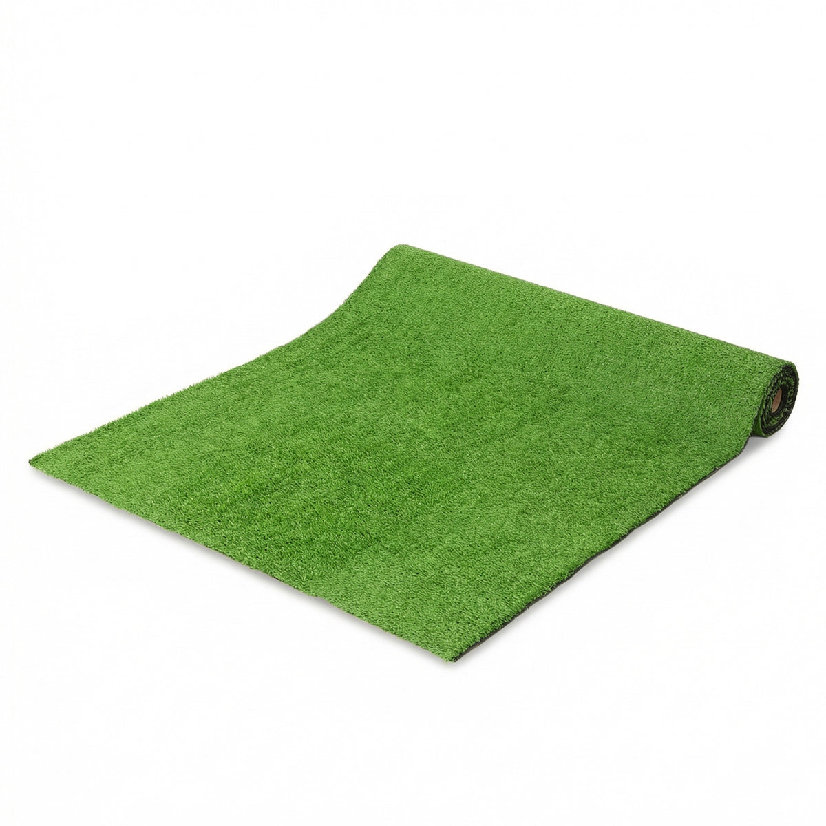 Kunstrasen 100x400cm selbstentwässernd Outdoor Teppich mit 10mm Höhe Grün