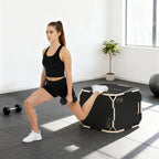 Non-Slip Plyo Box, Corner-free Wooden Jump Box, 41 x 51 x 48 cm