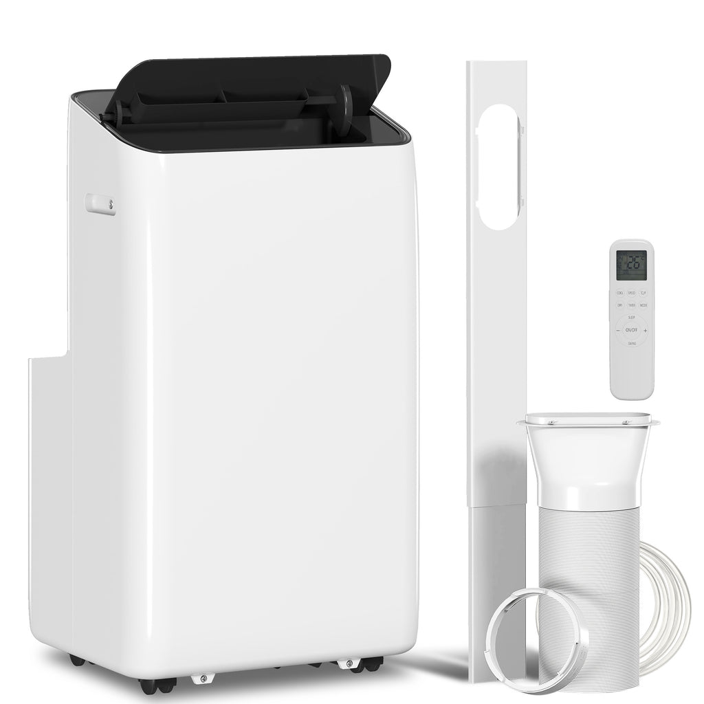 Mobiles Klimagerät 12.000 BTU mit Inverter-Technologie, Klimaanlage mit 60° Schwenkfunktion, 24H-Timer, Fernbedienung