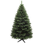 Weihnachtsbaum, Kunsttanne, 1,8 m hoch, flammhemmend, stabile Metallbasis, Grün