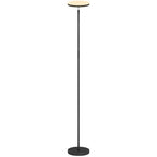 RGB Uplighter Stehlampe, dimmbare Lampe mit Fernbedienung & Touch-Steuerung, 350° drehbarer Kopf, Schwarz