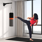 Punch Bag Wall Bracket, 5-Length Adjustable Boxing Bag Bracket for Kickboxing, Muay Thai, Punching Training