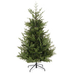 Weihnachtsbaum, Kunsttanne, realistisches Aussehen, schneller Aufbau, Kunststoff, Grün, 100 x 100 x 150cm