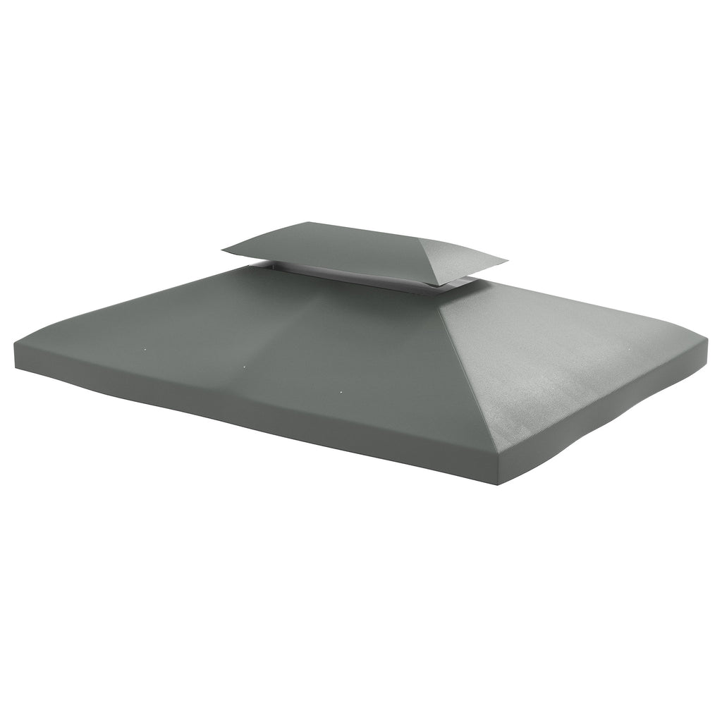 Gazebo Roof Replacement, for 3 x 4m Frames - Grey