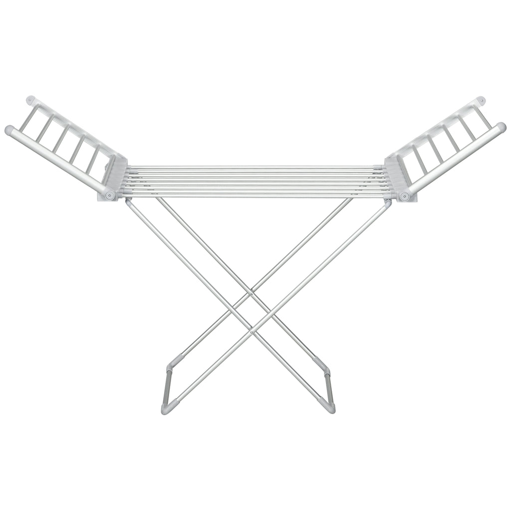 Wäscheständer mit Heizfunktion, 45-55 ℃, zusammenklappbar, 144L x 53B x 96H cm