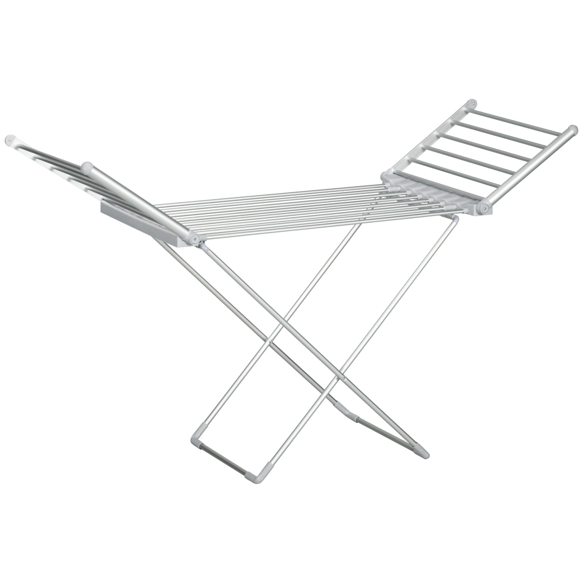 Wäscheständer mit Heizfunktion, 45-55 ℃, zusammenklappbar, 144L x 53B x 96H cm