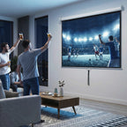 Beamer Leinwand 203 x 152 cm 100 Zoll 4:3/ 16:9 Projektionsleinwand Manuell f¨¹r Heimkino