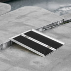 3FT Aluminium Double Folded Wheelchair Ramp Scooter Mobility W/ Carry Handle Lightweight