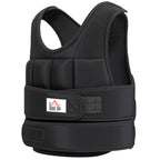 Gewichtsweste 20 KG verstellbare Trainingsweste mit herausnehmenbar Gewichten Klettverschlüsse Laufweste Damen Herren für Muskelaufbau Krafttraining, Laufen, Fitness, Cross Training