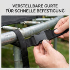 Bodenanker Schraube mit Dreiecksgriff für Trampolin 4er 32 cm