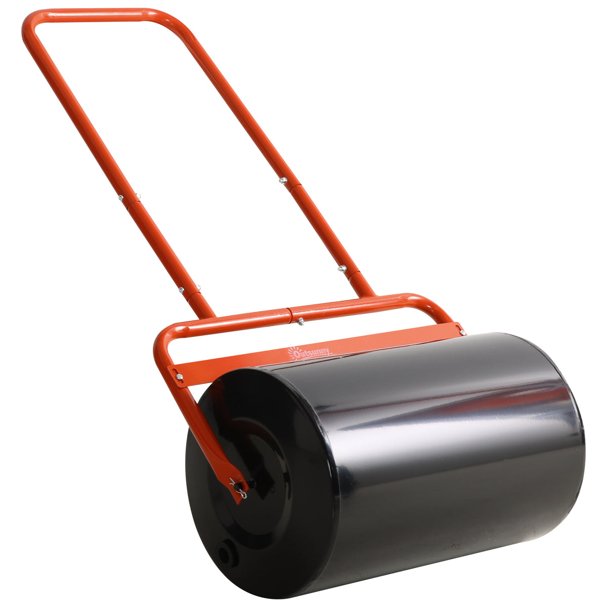 38L Fillable Cylinder Steel Lawn Roller - Red