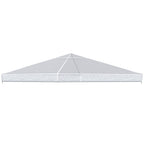 Pavillon-Regenabdeckung, Gartenpavillon-Schutz, windfest, wasserfest, Kunststoff-Plane, 300L x 300B x 80H cm