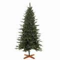 Künstlicher Weihnachtsbaum klappbarer Holzständer Spritzguss Tannenbaum 1438 Spitzen 180 cm Grün