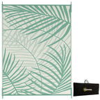 Outdoorteppich Terrassenteppich, wetterbest?ndig, modernes Design, 365 cm x 274 cm x 0,3cm, Gr¨¹n + Creme
