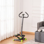 Twister Stepper, Step Machine with Adjustable Resistance, LCD Screen - Grey