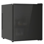 Mini Kühlschrank 44L/46 Dosen Kleiner Kühlschrank mit einstellbarem Thermostat 43 x 51 x 51,3 cm, Schwarz