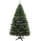 Weihnachtsbaum, Kunsttanne, 1,8 m hoch, flammhemmend, stabile Metallbasis, Grün