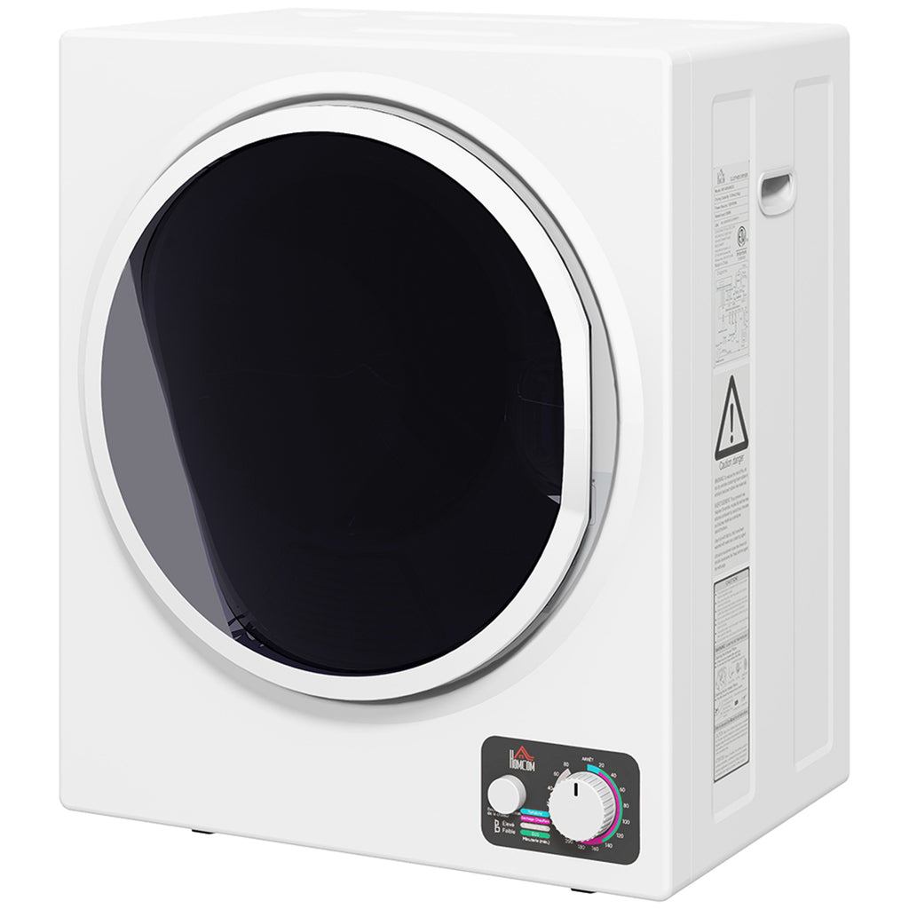 Mini Wäschetrockner 4 kg mit 4 Programme, 2 Heizstufen, Sterilisation bis zu 65℃ 850W für Kleidung