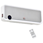Heizlüfter zur Wandmontage 2000W mit Fernbedienung, 3 Betriebsmodi, LED-Display 12h Timer