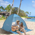 2 Person Pop Up UV Shelter Shade-Blue