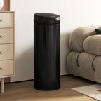 50L Stainless Steel Sensor Bin - Black