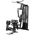 Kraftstation Fitnessstation mit Latzug Butterflystange 65kg Gewichten Seil bis zu 120kg