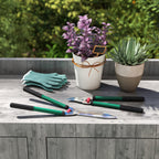 Gartenschere Set 2-teilig Messerl?nge 40 cm Astschere mit antihaftbeschichtete Metallklingen