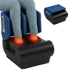 Beinmassagegerät Hocker Wärme Luftkompression Timer Blau/Schwarz