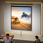 Beamer Leinwand 152 x 152 cm 85 Zoll 1:1 HD 4K Projektionsleinwand f¨¹r Heimkino B¨¹ro-Pr?sentationen