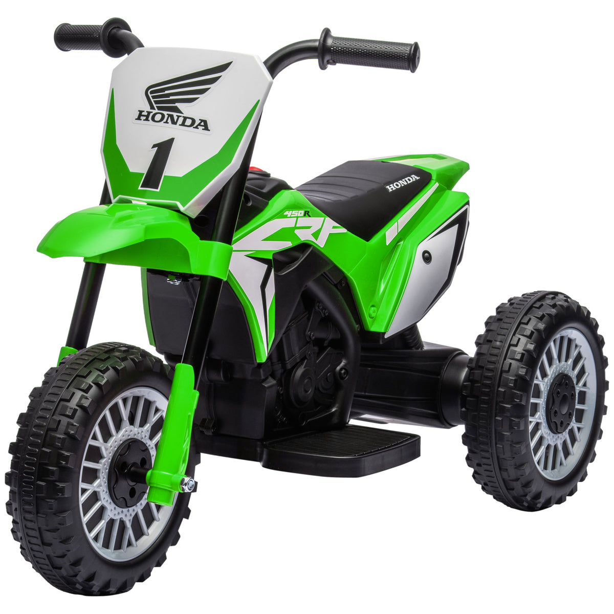 Elektro Kindermotorrad Honda, 3 km/h, Soundeffekte, f¨¹r 18-36 Monate, Gr¨¹n