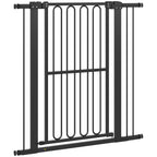 Türschutzgitter Hund, 76-104 cm Absperrgitter ohne Bohren, Treppengitter