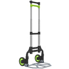 Sackkarre klappbar Aluminium Transportkarre mit Teleskopgriff H?henverstellbar 100 cm