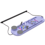 4-in-1 Pilates Board Set mit Widerstandsbänder klappbar Multifunktioneller Pilates Gerät