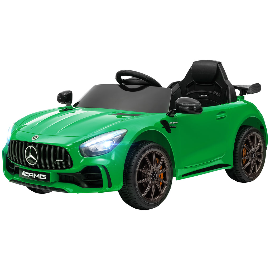 Elektro-Kinderauto, Mercedes, 3-5 km/h, Fernbedienung, Licht & Musik, Gr¨¹n