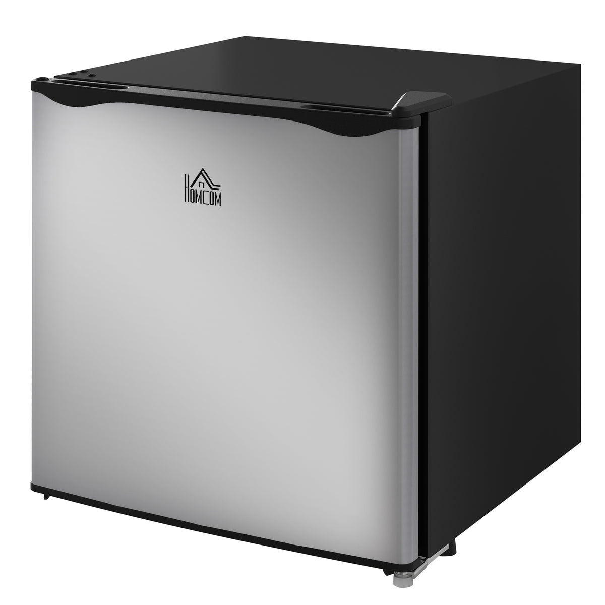 Mini-Gefrierschrank, 35 L Minikühlschrank, -14 bis -24℃, 5-stufige Temperaturregelung, 47 x 44,2 x 48,8 cm, Silber