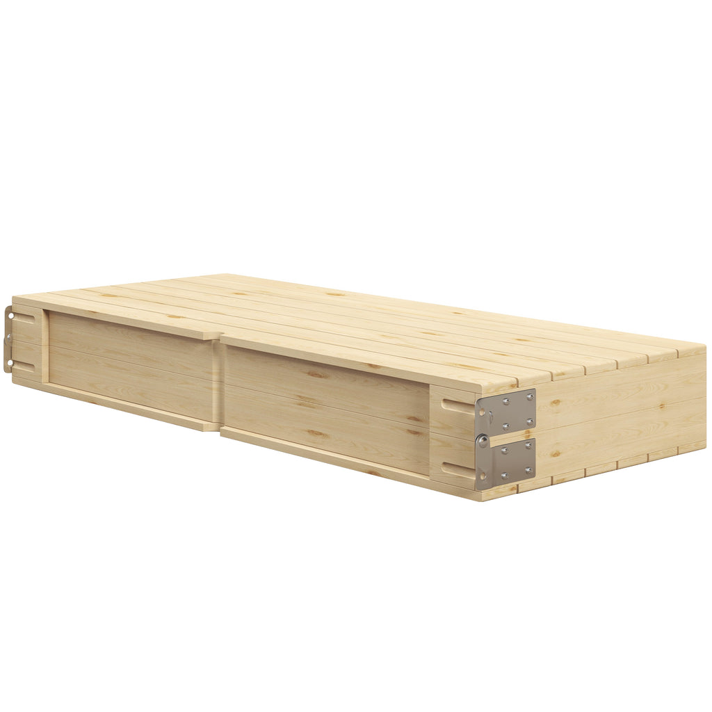 Four-Seat Folding Picnic Table - Natural Finish