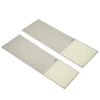  Kratzmatte Katze 2er Set 130 x 45 cm Sisal Kratzbrett Katzenkratzbretter Katzenkratzmatte Kratzschutz für Sofa Möbel Tür Beige+Grau