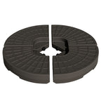 Set of 4 Fillable Parasol Weights - 100kg
