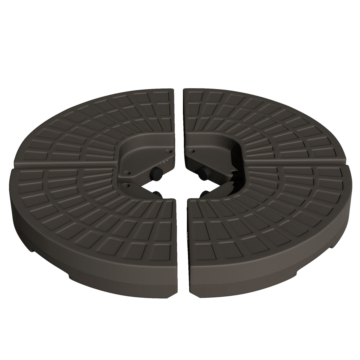 Set of 4 Fillable Parasol Weights - 100kg