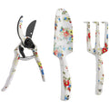 Gartenwerkzeug Set 3 St¨¹ck Garten Werkzeug aus Metall mit Blumenkelle Handrechen Gartenschere