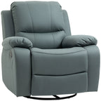 Relaxsessel mit Neigungsverstellung bis 135¡ã 360 Grad drehbar 93 cm x 100 cm x 98 cm Stahlgestell Gr¨¹n