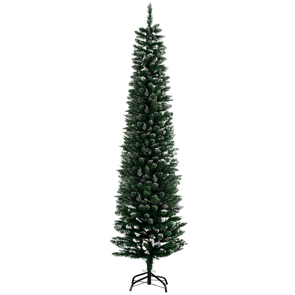 Weihnachtsbaum 190 cm, hoch realistisch, 570 Zweige, feuerfest, stabile Basis, Grün