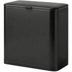 8L Hanging Kitchen Bin, Rubbish bin with Lid and Removable Inner Bucket for Kitchen Cabinet Door, Under Sink, Office