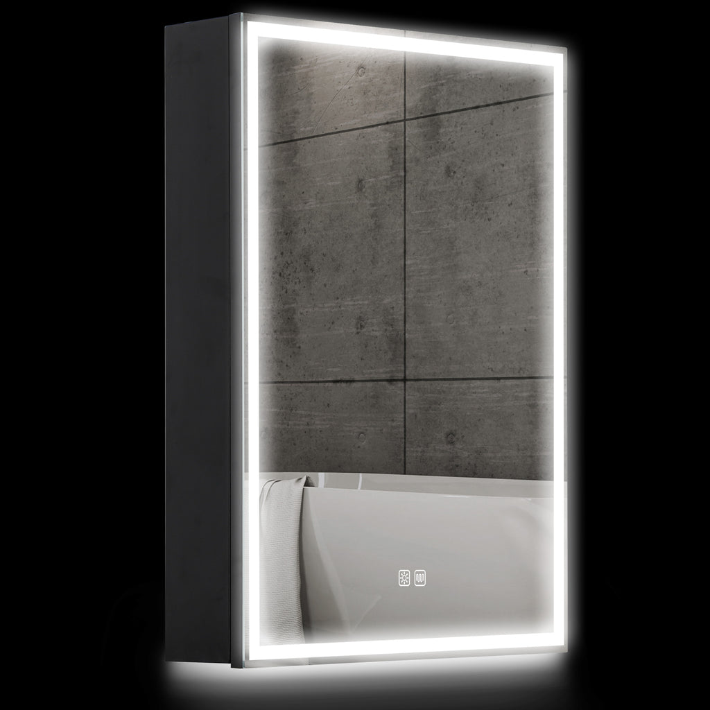 LED Mirror Bathroom Cabinet, with Shaver Socket