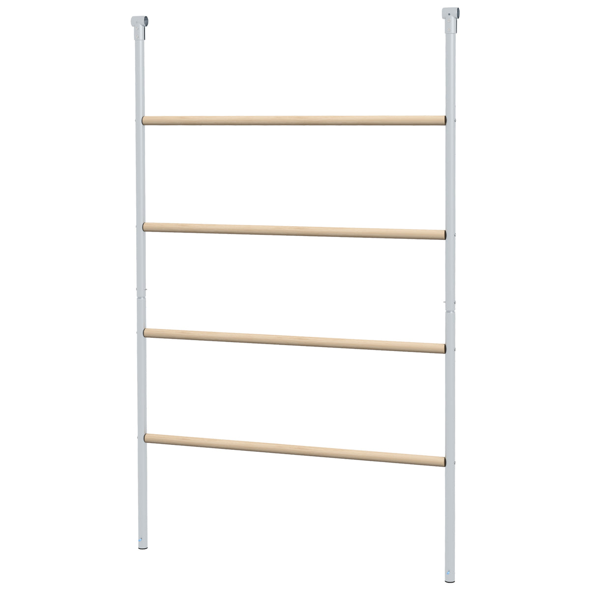 Chicken Perch for Coop, Wooden and Galvanised Steel Roosting Bar Jungle Gym, Chicken Roosting Ladder for Backyard Farm