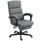 Gepolsterter B¨¹rostuhl mit Samt-Optik, h?henverstellbar, rollbar, Grau